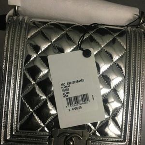 Authentic Chanel Boy Bag